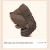 Warm Women's Cotton Boots Winter New Bean Shoes Versatile Soft Soled Snow Boots with Velvet Cotton Shoes for Women