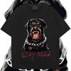 Bully Dog Tricou Larg Oversized Gât Rotund Haine Stil Rap Pentru Bărbați Femei Tricou Topuri de Înaltă Calitate Modă Harajuku Street Tricouri