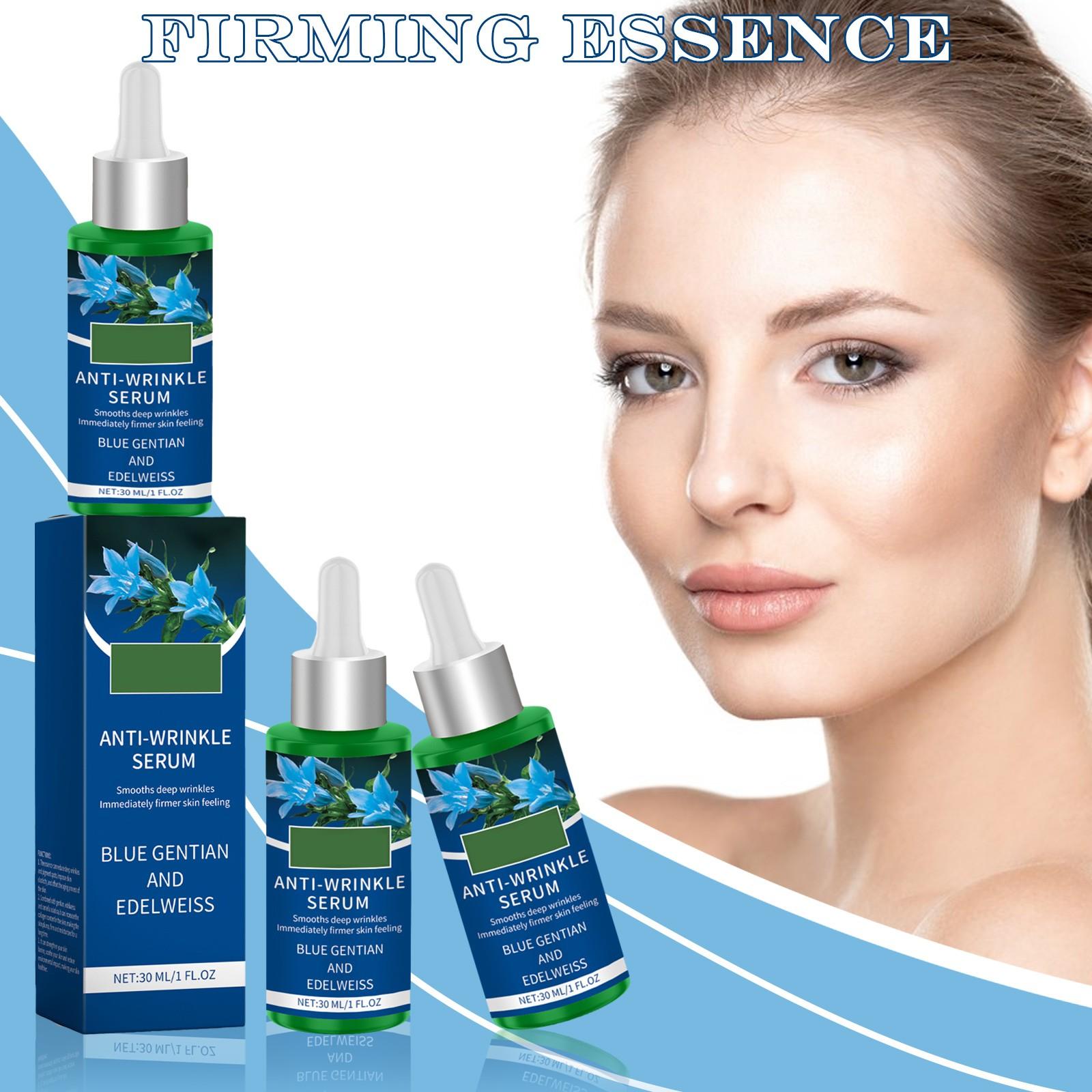 

Органическая укрепляющая сыворотка Blue Gentian Organic Serum, натуральная сыворотка для лица, концентрат для лица для уменьшения глубоких морщин, 30 мл One Size