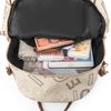 Schoolbag New Fashion Trend Foreign Style Women's Backpack Popular Senior Internet Celebrity Going Out Bag Atmospheric Texture Printed Bag