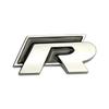 Metal Car Front Grille Emblem Rear Trunk Stickers for Volkswagen VW R Rline Badge GOLF PASSAT Polo TIGUAN TOUAREG T-ROC Lavida