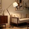 Second-Hand Wooden Floor Lamp for Living Room or Bedroom