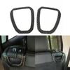 2 Pcs Car Carbon Fiber Rear Seat Switch Bezel Trim for Jeep Wrangle JL Gladiator JT 2018-2021 Accessories