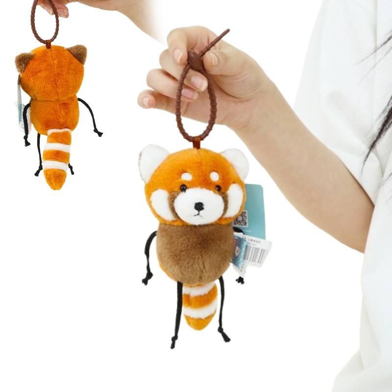 Adorable 19cm Panda Plush Pendant Soft Toy Cute Animal Doll For Kids Birthday Gifts