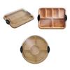 Bamboo Serving Tray With Lid Lightweight And Portable For All Occasions Charcuteries Board With Lid
