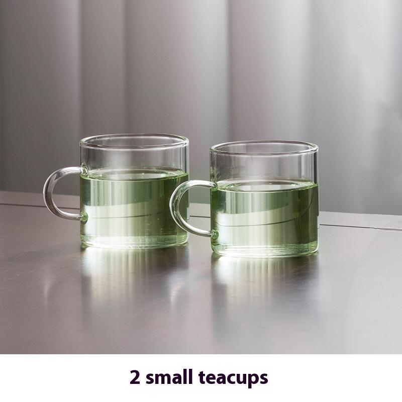 GIANXI 500ML Lid Magnetic Suction Teapot High Temperature Resistant Glass Kettle One Touch Tea Pot Tea Brewing Kettle Tea Set