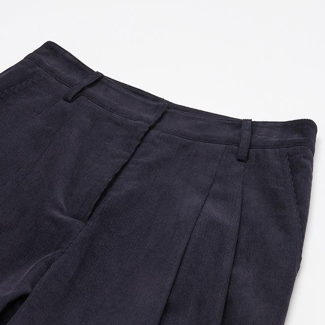 LAP Obi Double-Tuck Corduroy Wide Pants Aq4Wpb62