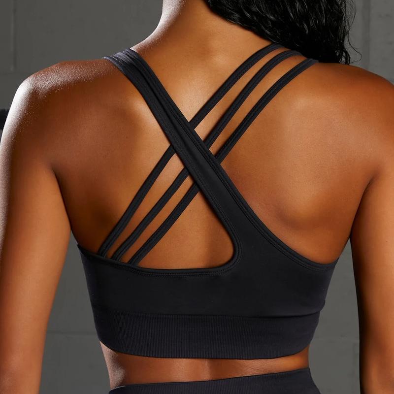 Costum de yoga fără cusături: Set sport pentru femei cu spate frumos, cu pantaloni de yoga cu talie înaltă, care ridică șoldurile, în stil european și american