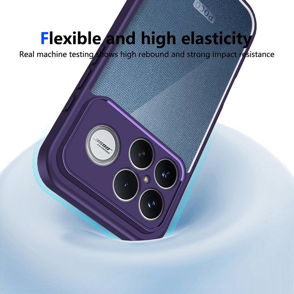 For Xiaomi Poco F8 Ultra/Redmi K90 Pro Max 5G Case Matte Skin Touch Clear PC + TPU Shockproof Phone Back Cover