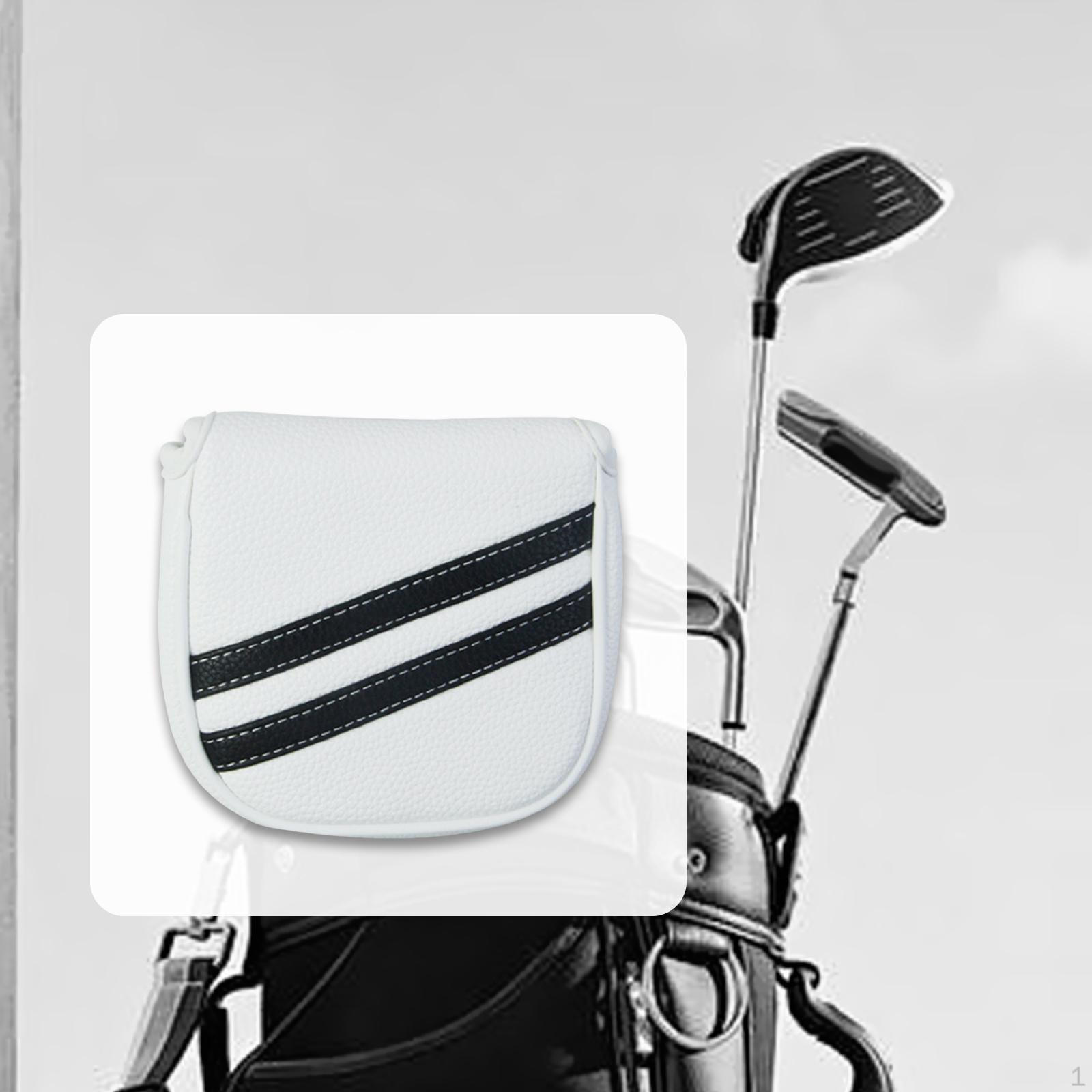 

Golf Putter Cover Interior for Traveling Golfers, Accessory PU Leather Exterior Style D