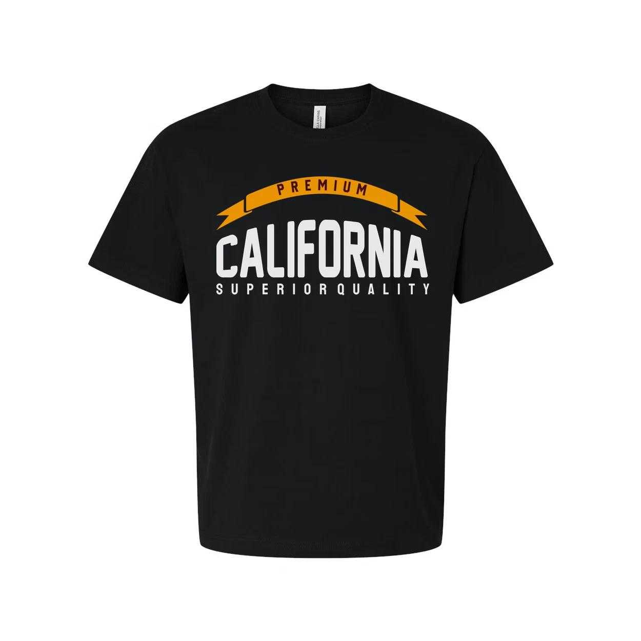 

California Premium Unisex T Shirt With Superior Quality Print And Bold Graphic D M