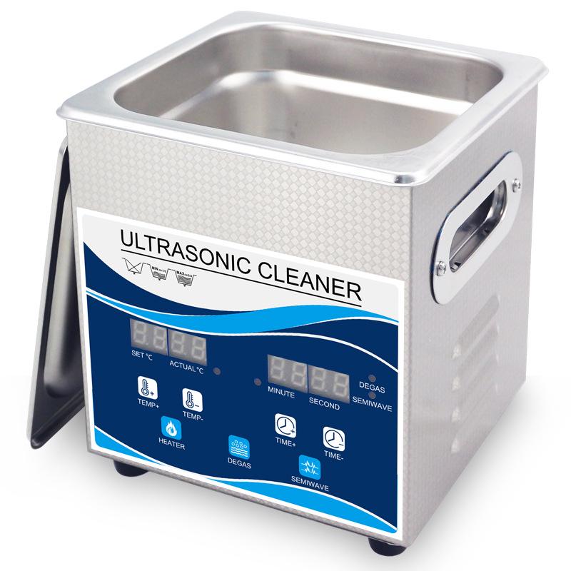 Industrial Ultrasonic Cleaner for Laboratory Use - High Power, Small Size, Ideal for Degreasing and Rust Removal