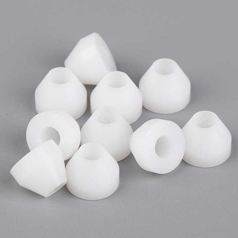 10 Stück Stiftbuchsen, weiße Stiftbuchsen, Antihaft-Stiftbuchsen, synthetische Buchsen