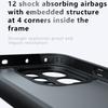 Phone Case For vivo S50 5G / V70 5G TPU + PC Shockproof Clear Phone Cover