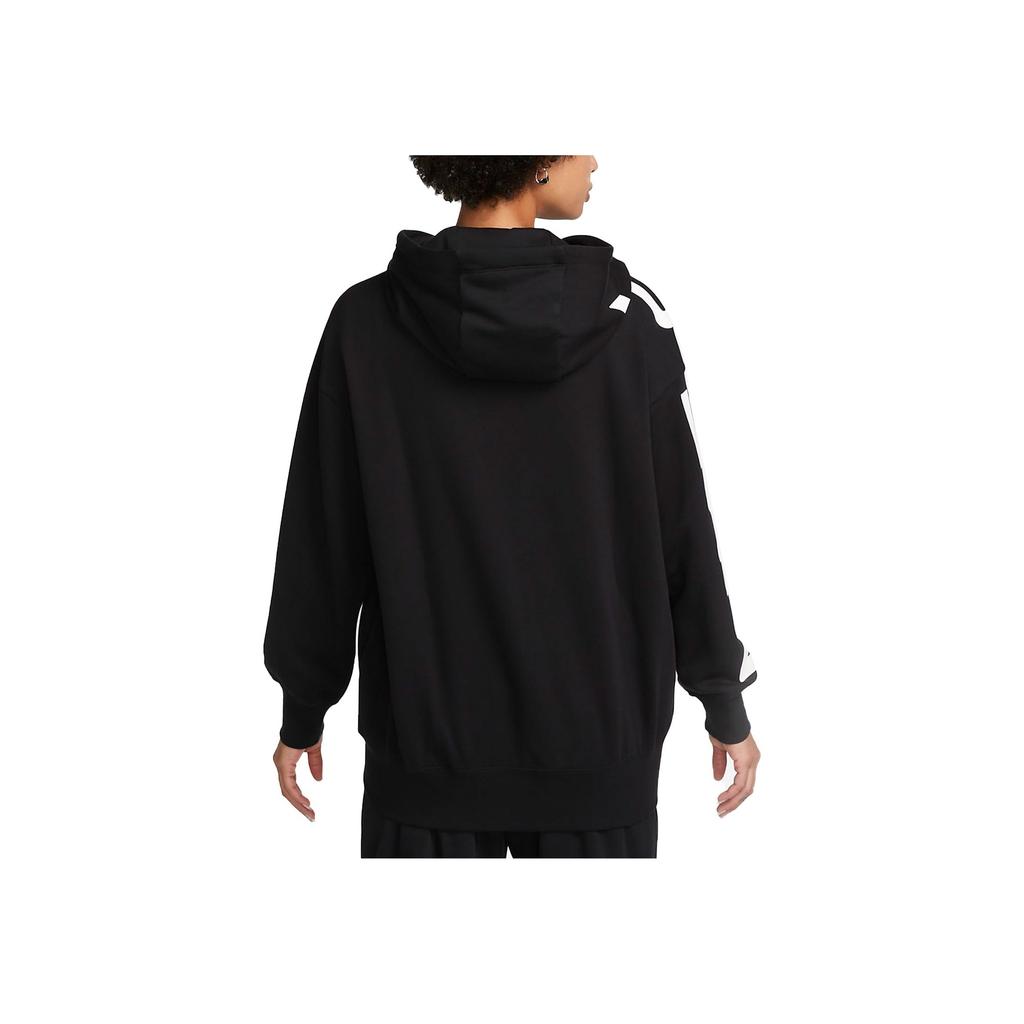 Nike Sportswear Air Allover Print Loose Hoodie Women Hoodie Black FB8048-010