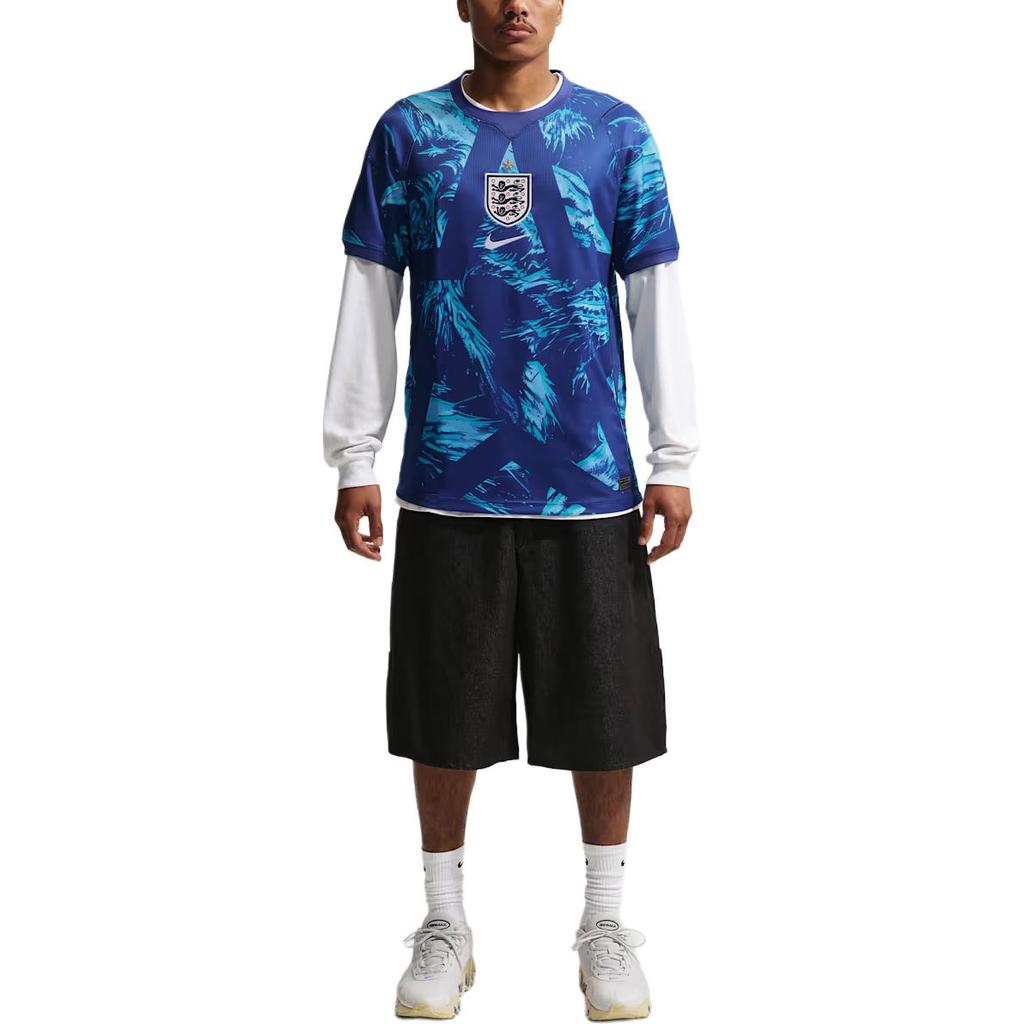 Nike Dri-Fit 2026 Season England Team Goalkeeper Fan Version Quick-Dry Crew Neck Pullover Replica Short Sleeve Football Shirt Men tops IB5295-489