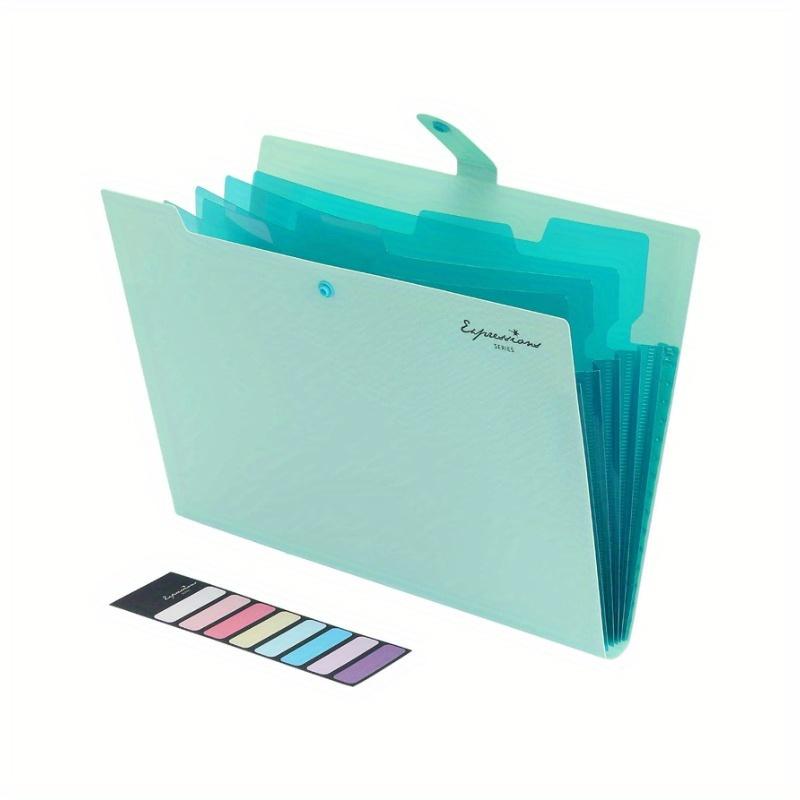 1pc Letter Graphic Random Expanding File Folder, Simple Multi-Layer Accordion Folder for Office, School File Storage Back To School, School Supplies