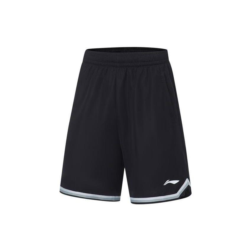 Li Ning CBA Basketballanzug Herren Schwarz AATT027-1