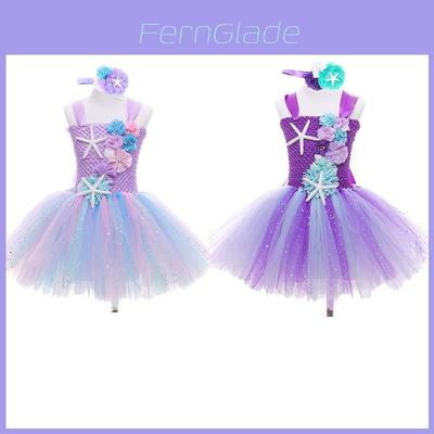 Mermaid Cosplay Princess Dress For Girls Cute And Elegant Perfect For Festivals And Performances