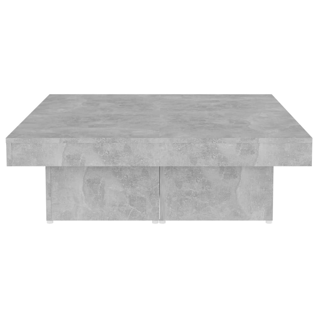 Vidaxl Couchtisch, Betongrau, 90x90x28 cm