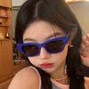 Vintage Gray Square Women Sunglasses   Black Frame Sun Glasses Men Rectangle Shades Eyewear Female Sunnies Oculos UV400