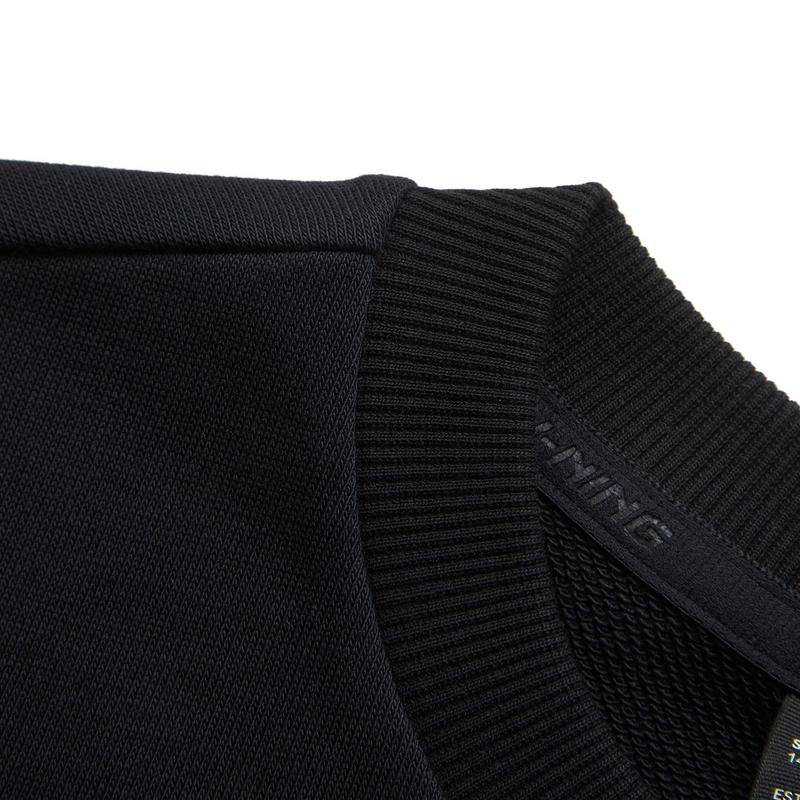 Li Ning Sweatshirt Black Unisex YWDU390-3