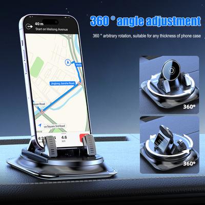 1/2 Stück Auto Handyhalter 360 Grad Drehung Rutschfest Universal Automobil Armaturenbrett Windschutzscheibenhalter Handyhalter Autozubehör