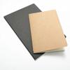 Korean A4 Kraft Black Cardstock Notebook with Lined Pages and Stitch Binding for Doodling or Hand-Drawn Art