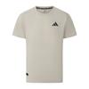 Men's Adidas T-Shirts Unisex Bauxite Brown Crew Neck Thin