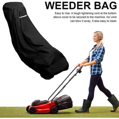 Lawn Mower Cover with Reflective Strips, Sun Protection and Snow Protection, Lawn Mower Cover with Storage Bag