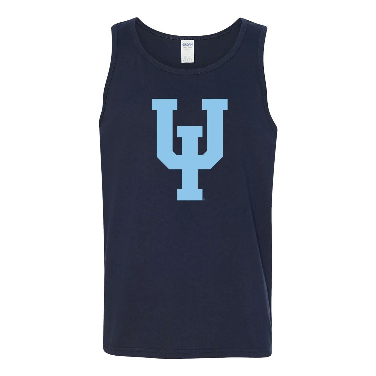 Upper Iowa Peacocks Primary Logo University Sports Team Tank Top - Navy 4XL
