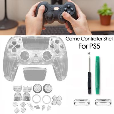 Transparent For PS5 Gamepad Housing Shell Protector Protective Case Game Controller Shell