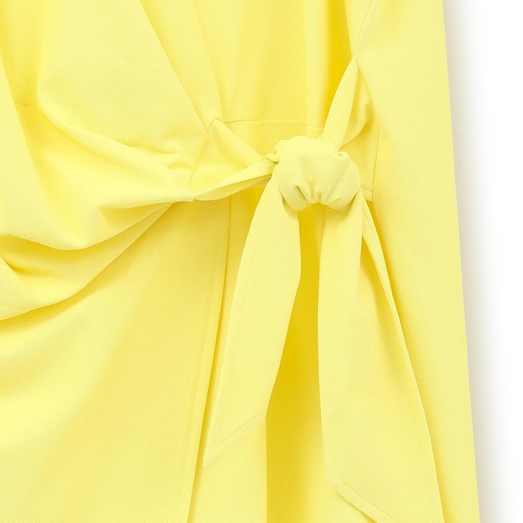 Callaway Short Sleeve Mock Neck Shirt UV Golf Underwear C24134212 Women's (Design, Moisture-Wicking, Quick-Drying, Protection) / / 1060_Yellow