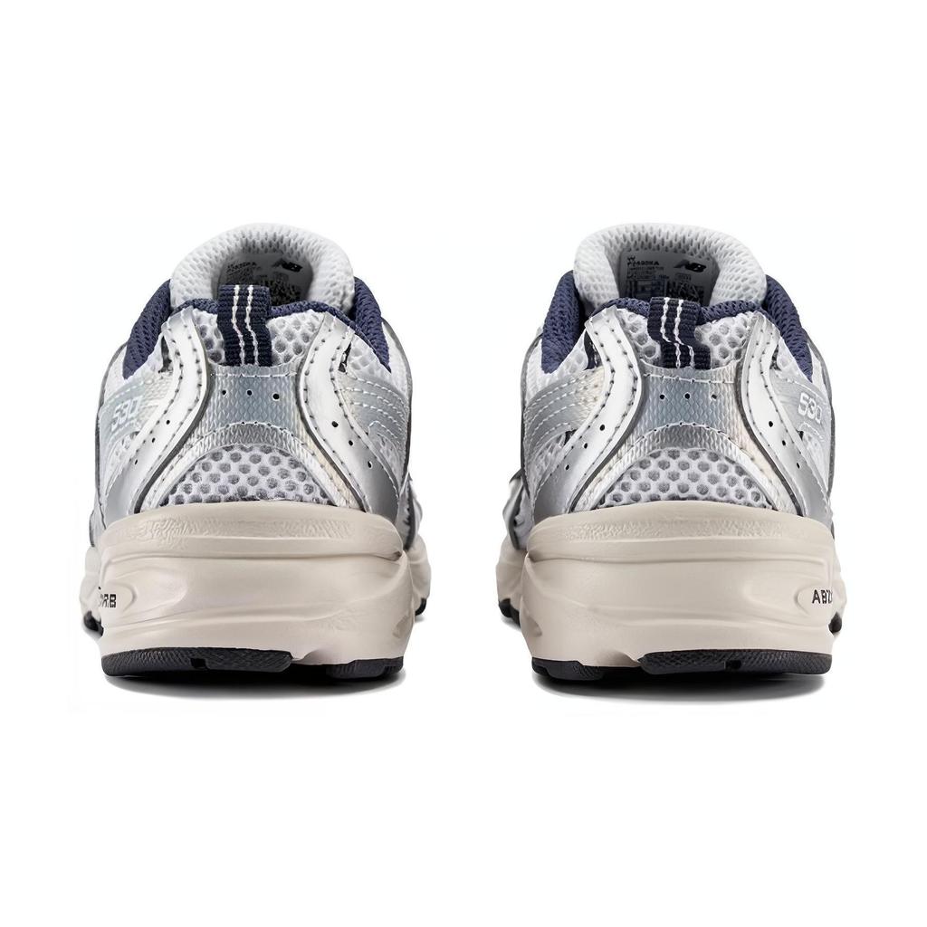 New Balance 530 Bungee Little Kid Summer Fog Navy Kids Sneakers Grey Nimbus-Cloud PZ530KA