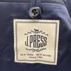 J.PRESS 2015 AW Navy Silver Metal Button Blazer Jacket 38L blackUsed
