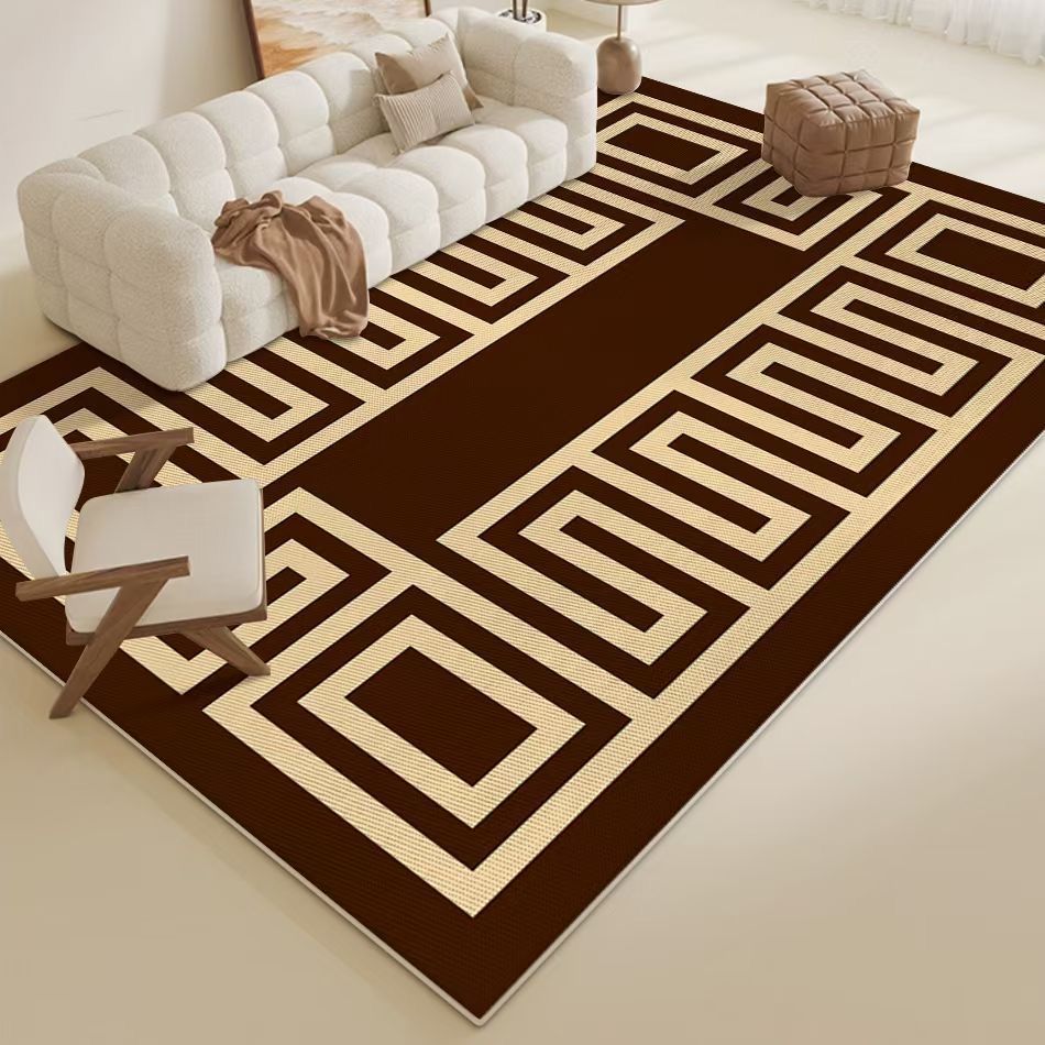 Vintage Carpet Living Room Sofa Coffee Table Mat Bedroom Modern Bed Fully Covered Floor Mat