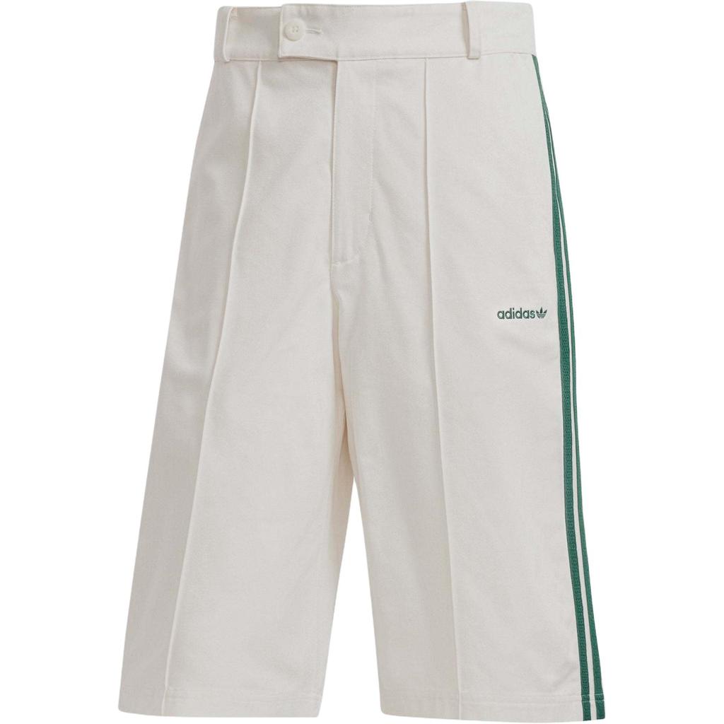 adidas Originals 80er Jahre Locker geknöpfte 3-Streifen 11-Zoll Bermuda-Shorts JC6523