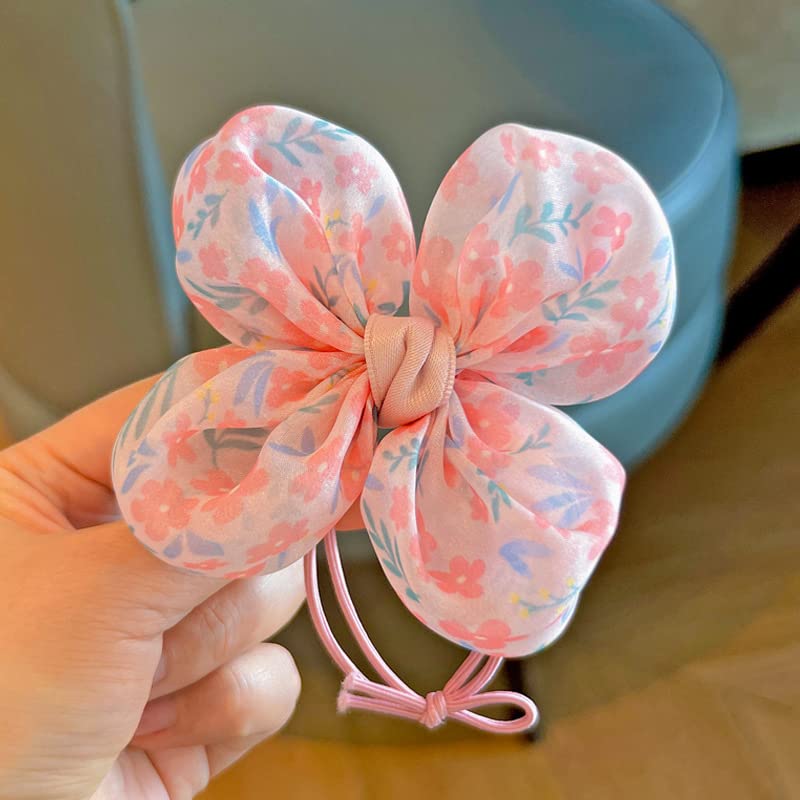 Oujyo Hair Ties for Kids and Adults, Parent and Child Hair Ties, Spring and Summer Hair Ties for Stylish Buns, Stylish Hair Accessories for Kids, Set