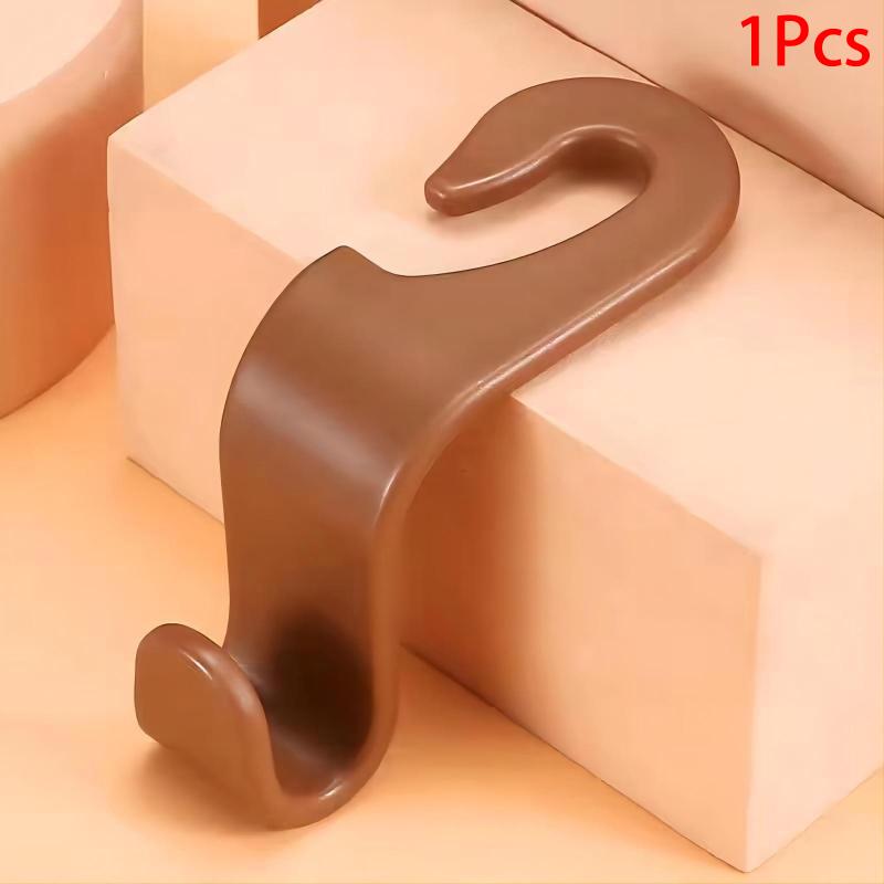 1/5 Pcs Hooks For Bags Car Clips Auto Fastener Hangers Car Storage Front Seat Headrest Organizer Holder Interior Accessories