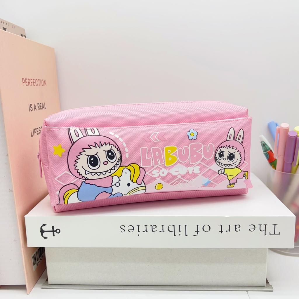 Pencil Bag for Primary School Students Cartoon Large-capacity Pencil Bag High-value Style Stationery Bag