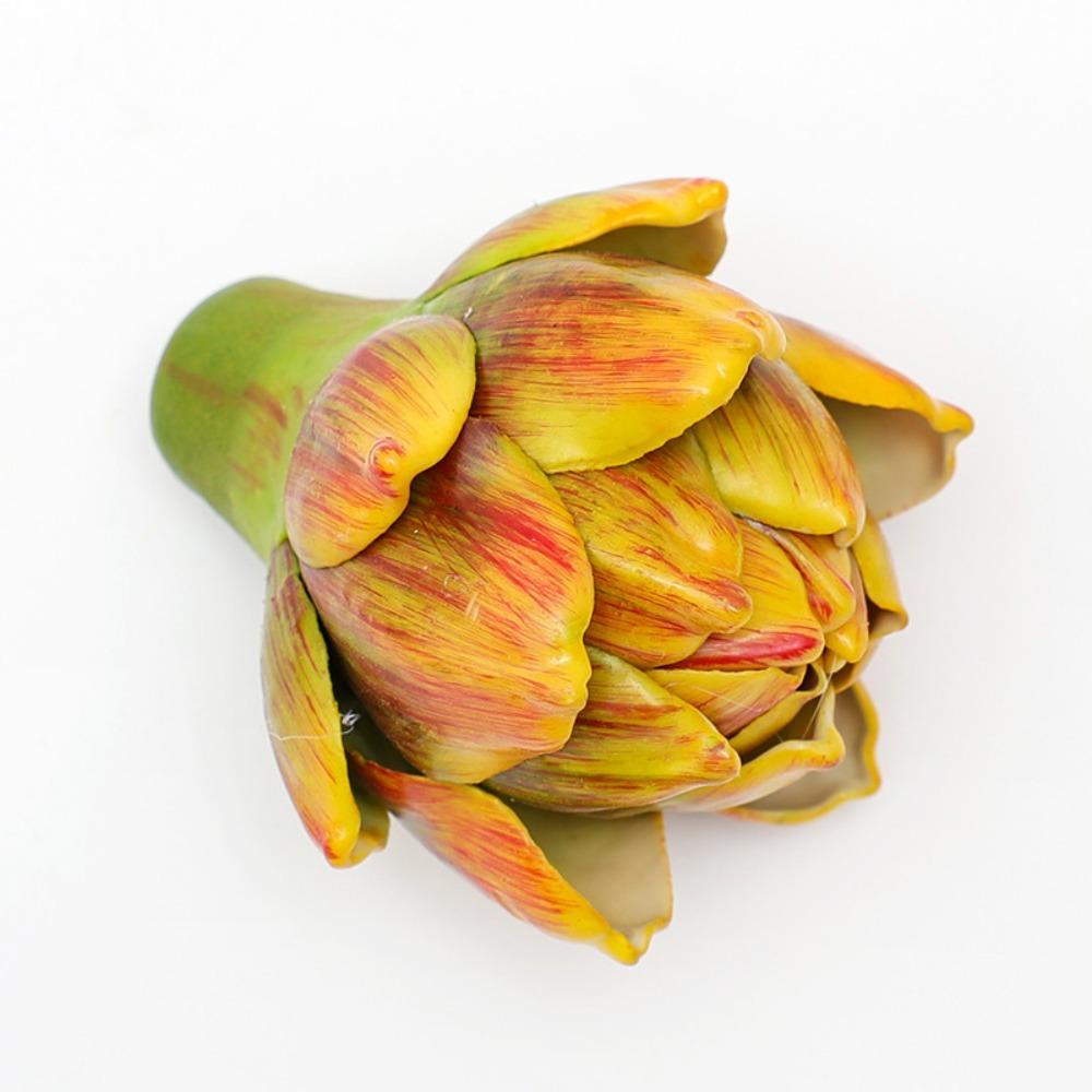 Creative DIY Large Artificial Artichoke Kitchen Decoration Handmade Fake Vegetables and Fruits Faux Artichokes Home