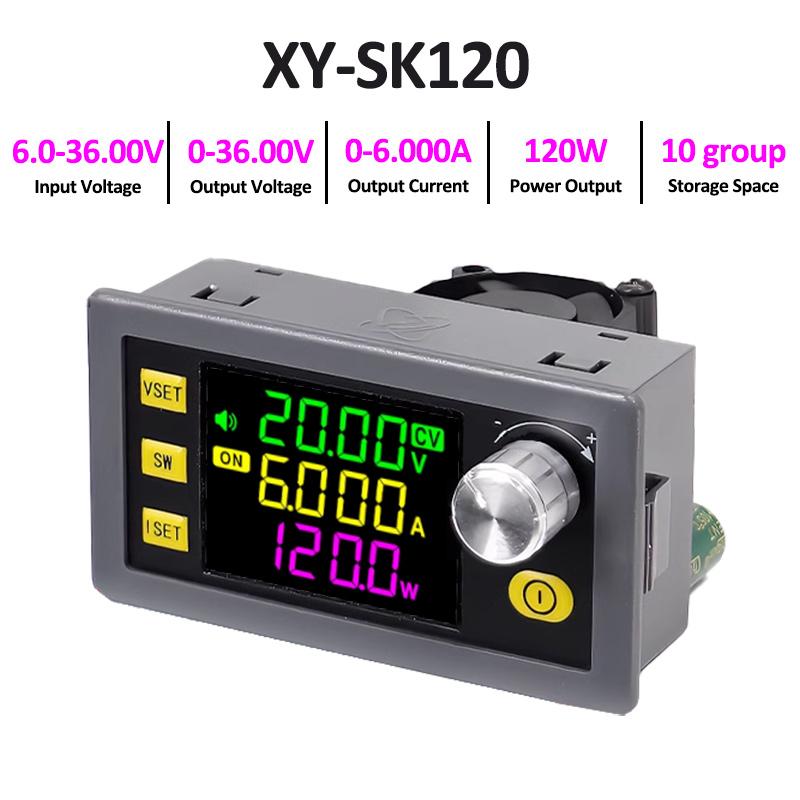DC DC Aufwärts-/Abwärtswandler 0-36V 5A/6A 60W/120W Leistungsmodul Einstellbarer Spannungsregler Geregeltes Labornetzteil