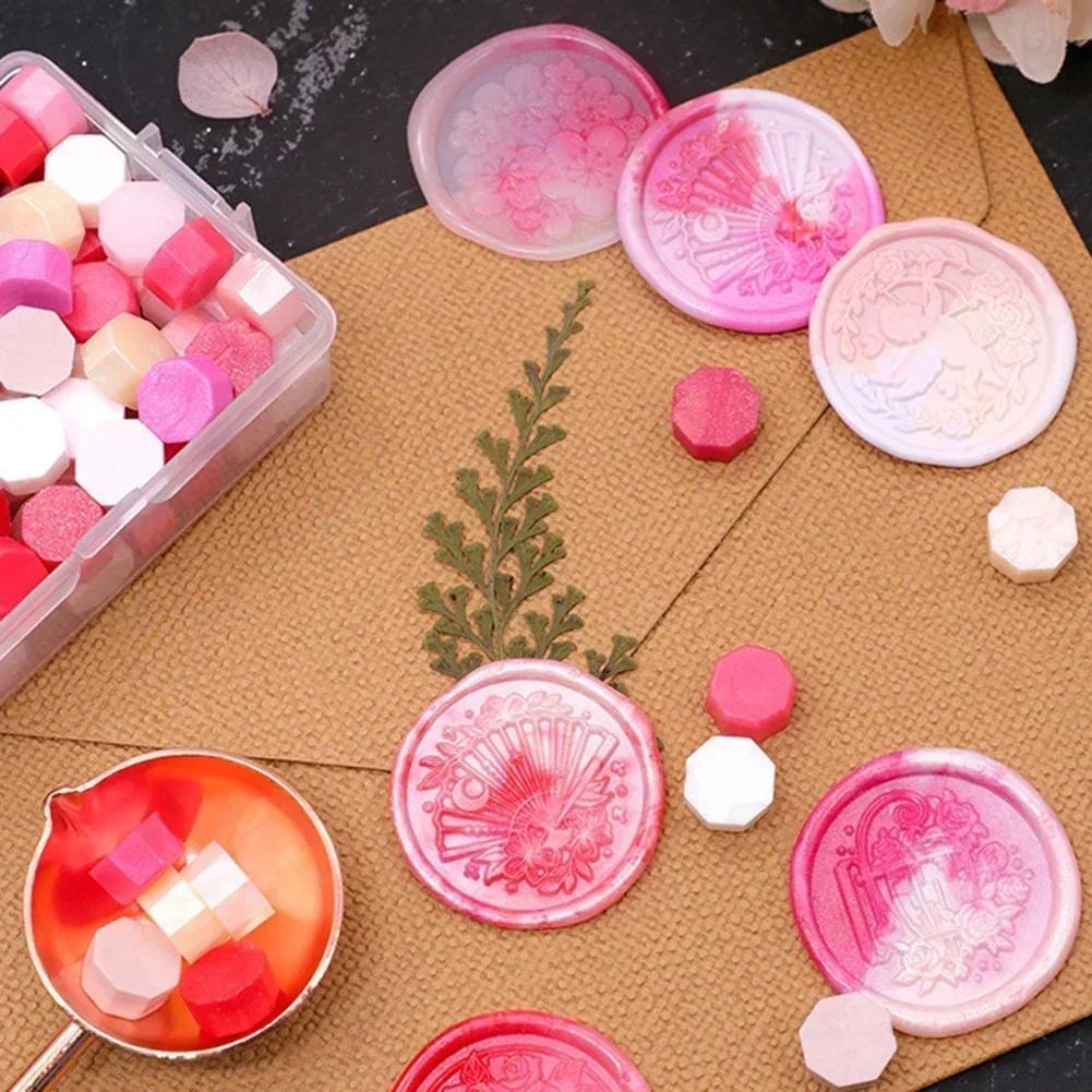 Wax Seal Kit 100Pc Wax Seal Beads Sealing Wax Warmer Spoon Candle For Home Decor Craft Accessory In Stock Wholesale