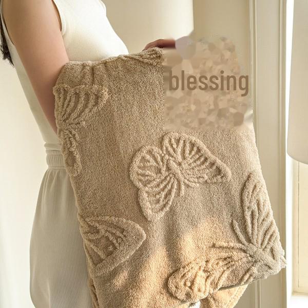 

Одеяло из плотной жаккардовой ткани Cross-Border Taffeta - с рисунком в виде бабочек, мягкое и комфортное 200x230