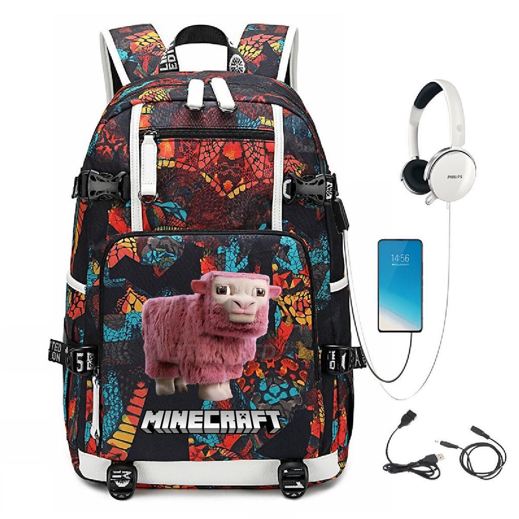 Game Merchandise Outdoor Travel Bag Large Capacity Usb Backpack