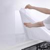 Toyo Aluminum Wall Sheet, 45cm X 90cm, Transparent, Kitchen Stain-Preventing Sheet, Peelable and Reusable (3-Refill), Easily Cleans Stovetop Walls, Oi