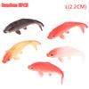5Pcs Dollhouse Miniature Model Fish Carp Simulation Animals Kids Toys Figurines