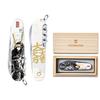 VICTORINOX Sengoku Pittura a Inchiostro Climber Ishida Mitsunari Coltello Svizzero Collezione di Coltelli Articoli per la Preparazione ai Disastri in una speciale scatola di legno di paulonia
