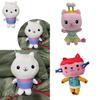 Charming Gabby Dollhouse Plush Toy Mercat Cartoon Stuffed Animal Mermaid Cat Plushie Doll