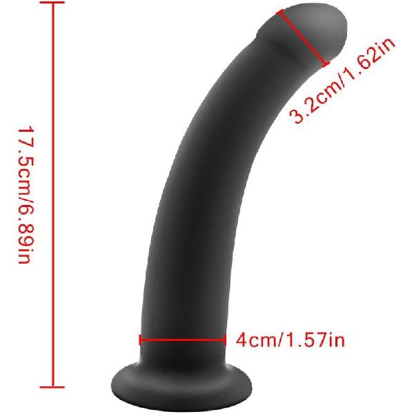 Beauty7 3PCS Silicone Beginner Strap On Harness Vaginal Dildo Set Curved Anus Butt Plug Glans Tip Flare End Penis Wearable Pegging Sex Toy Willy